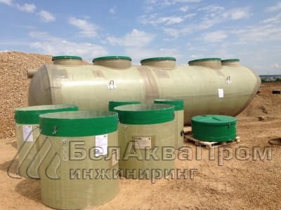 очистные сооружения хозяйственно бытовых стоков в Миснке