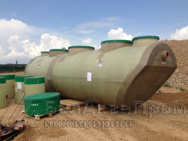 станция биологической очистки канализационных стоков в Минске