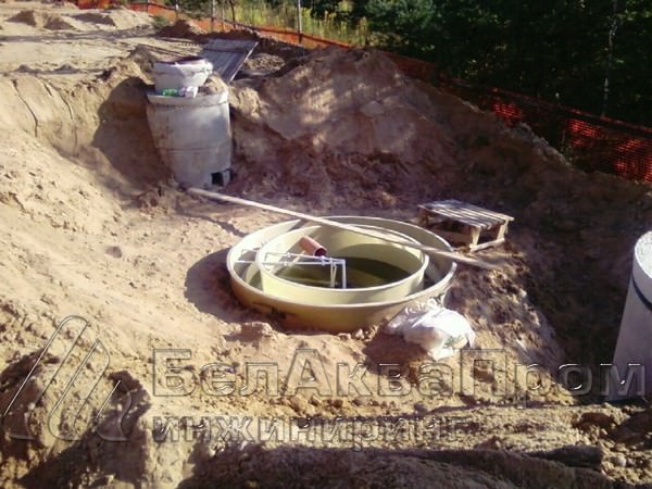 очистные сооружения хозяйственно бытовых стоков под заказ в Минске