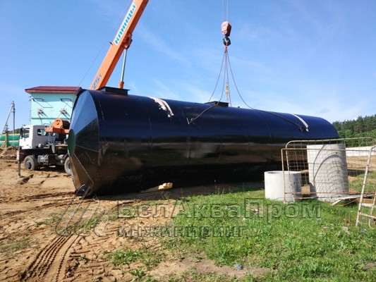 Противопожарный резервуар Боровляны4