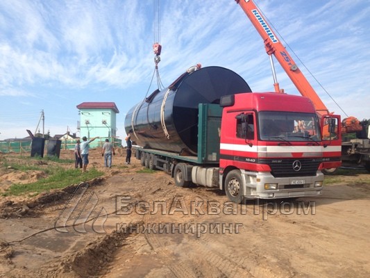 Пожарный резервуар Боровляны1