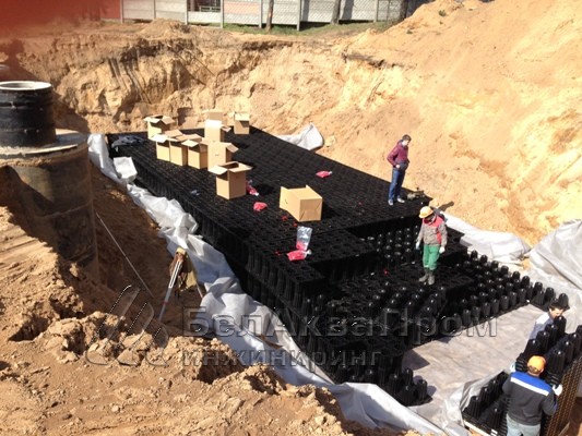 дренажные блоки для ливневой канализации