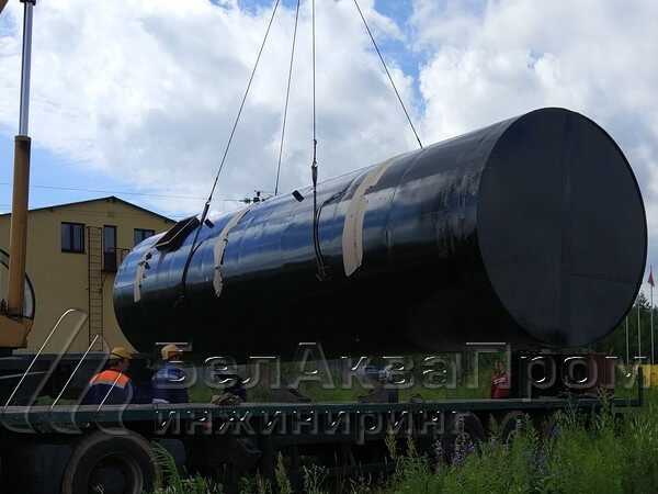 горизонтальные цилиндрические резервуары для различных нужд экономики