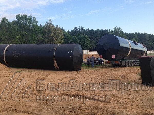 резервуары под воду металлические в Минске