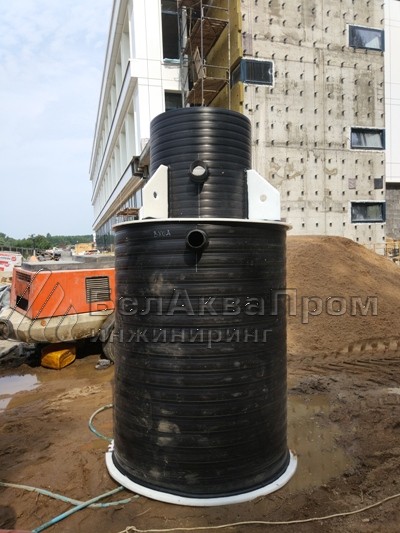 Жироотделитель на Минском море