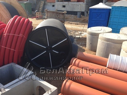 Очистные на жилые дома в Ратомке