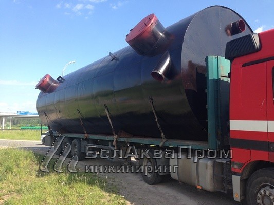 Резервуар жилые дома в Ратомке1