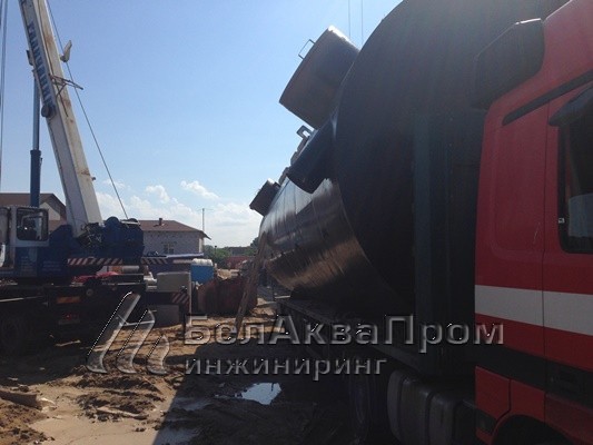 Резервуар жилые дома в Ратомке3