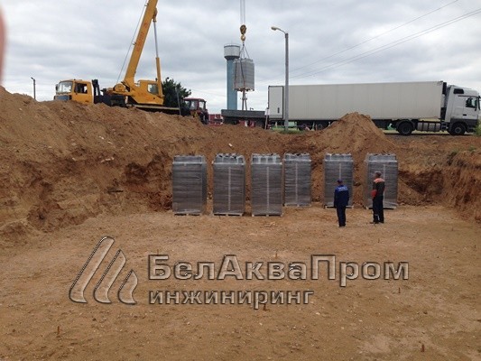 Дренажная система на АЗС Кобрин4