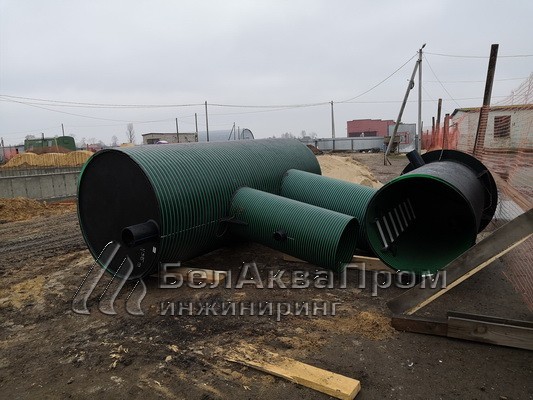 Резервуар и очистные для МорозовичиАгро2