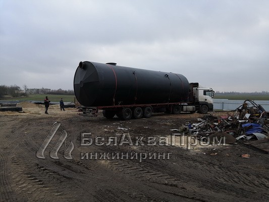 Резервуар и очистные для МорозовичиАгро4