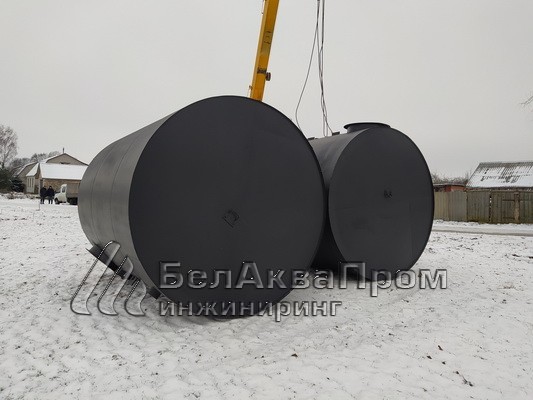 Резервуары для агрогородка Окуневка