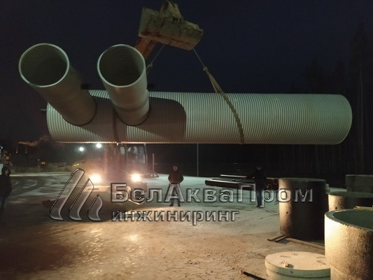 Очистные для Стародорожского лесхоза6